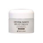 3W Clinic Crystal White Milky Cream for brightening, moisturizing, and skin tone correction