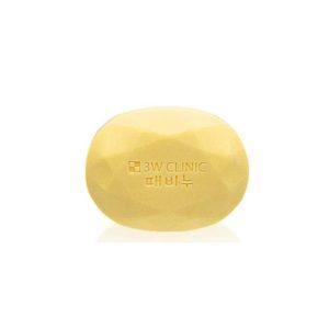 3W Clinic Honey Gold Beauty Soap for nourishing cleanse, brightening, and skin softening