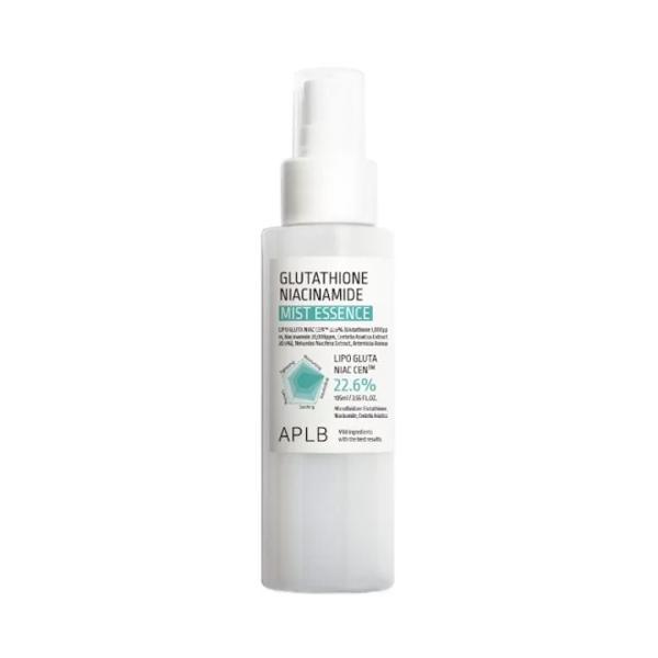 APLB Glutathione Niacinamide Mist Essence 105ml – Brightening & Tone-Refining Korean Facial Mist
