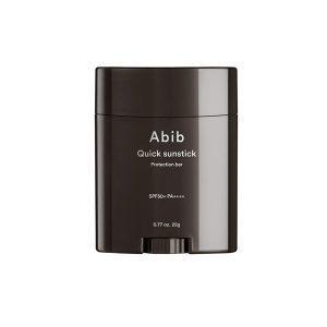 Abib Quick Sunstick Protection Bar SPF50+ PA++++ for UV protection, easy reapplication, and sensitive skin care
