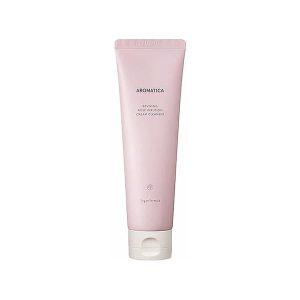 Aromatica Reviving Rose Infusion Cream Cleanser for dry skin, gentle cleansing, and hydration