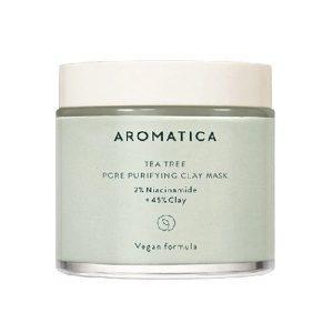 Aromatica Tea Tree Pore Purifying Clay Mask for oily, acne-prone, and sensitive skin