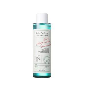 Axis-Y Daily Purifying Treatment Toner 200ml for oily and blemish-prone skin, enriched with Centella Asiatica and tea tree extract