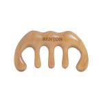 Benton Scalp Brush Massager made of natural sandalwood with rounded massage tips