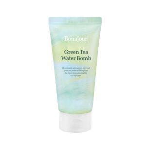 Bonajour Green Tea Water Bomb Cream 100ml vegan moisturizer for dry, sensitive, and oily skin