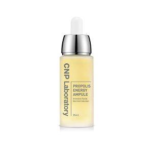 CNP Propolis Energy Ampule 35ml with propolis extract and hyaluronic acid for glow, hydration, and skin barrier support