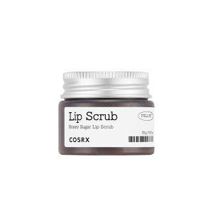COSRX Full Fit Honey Sugar Lip Scrub 20g – Korean lip exfoliator with honey and sugar for soft, hydrated lips