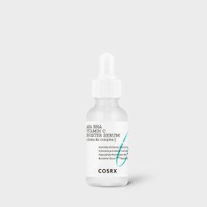 COSRX Refresh AHA/BHA Vitamin C Booster Serum 30ml – Korean exfoliating and brightening serum with kiwi, dragon fruit, and niacinamide