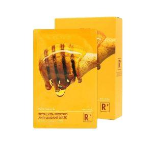 Dr. Ceuracle Royal Vita Propolis Antioxidant Mask 30ml with propolis extract, royal jelly, and vitamins for glow, nourishment, and antioxidant care