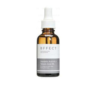 Formotopia BFFECT Mandelic Acid 6% + Tartaric Acid 4% Serum 30ml for gentle exfoliation, texture refinement, and glow enhancement