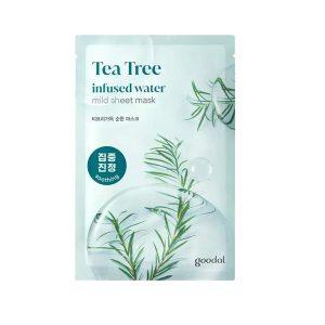 Goodal Tea Tree Infused Water Mild Sheet Mask 20g – Clarifying & Soothing Korean Sheet Mask