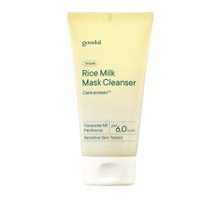 Goodal Vegan Rice Milk Mask Cleanser 150ml – Gentle Exfoliating & Hydrating Korean Cream Cleanser