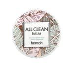 Heimish All Clean Balm 50ml with shea butter, coconut extract, and natural oils for gentle makeup removal and deep cleansing