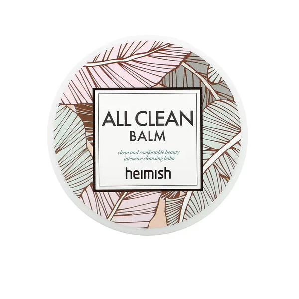 Heimish All Clean Balm 50ml with shea butter, coconut extract, and natural oils for gentle makeup removal and deep cleansing