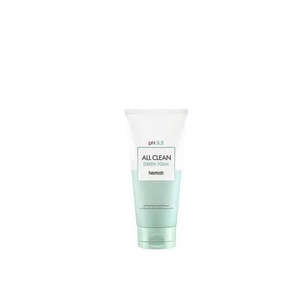 Heimish All Clean Green Foam – Mild pH 5.5 Cleanser | 30g Travel Tube