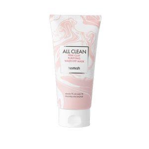 Heimish All Clean Pink Clay Purifying Wash-Off Mask – 150g Jar