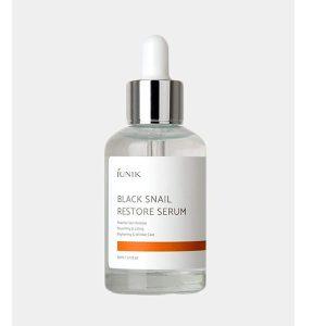 IUNIK Black Snail Restore Serum 50ml – Anti-Aging & Repairing Serum with Black Snail Extract