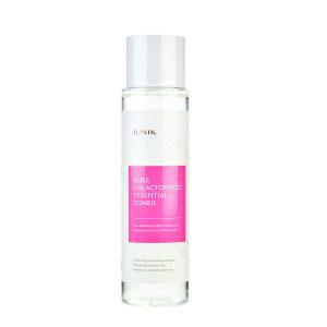 IUNIK Rose Galactomyces Essential Toner 200ml with 70% rose water and galactomyces ferment for brightening and pore care