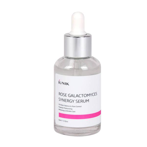 IUNIK Rose Galactomyces Synergy Serum 50ml – Brightening & Pore-Refining Serum