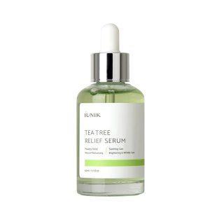 iUNIK Tea Tree Relief Serum 50ml – Soothing & Hydrating Serum for Sensitive Skin