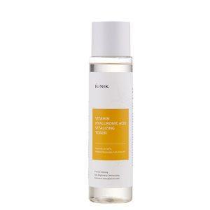 IUNIK Vitamin Hyaluronic Acid Vitalizing Toner 200ml for deep hydration and brightening with 45% hyaluronic acid and sea buckthorn extract