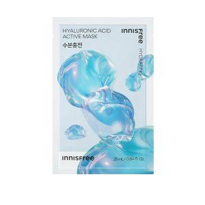 Innisfree Hyaluronic Acid Active Sheet Mask 25ml – Deep Hydration & Skin Soothing