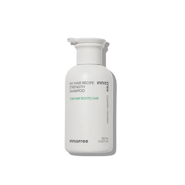 Innisfree My Hair Recipe Strength Shampoo 330ml bottle for strengthening hair roots and reducing hair fall