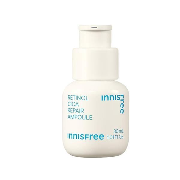 Innisfree Retinol Cica Repair Ampoule 30ml – soothing anti-aging serum bottle
