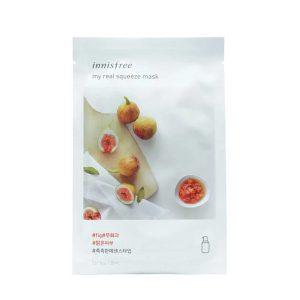 Innisfree It’s Real Squeeze Mask Sheet Fig 20ml Korean moisturizing sheet mask