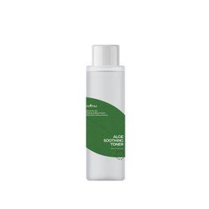 Isntree Aloe Soothing Toner 200ml bottle for calming, hydrating, and refreshing sensitive skin