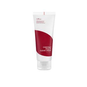 Isntree Chestnut PHA 5% Clear Cream for gentle exfoliation, pore care, and skin texture improvement