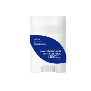 Isntree Hyaluronic Acid Airy Sun Stick for UV protection, hydration, and sensitive skin care