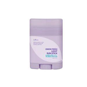 Isntree Onion Fresh Light Sun Stick SPF 50+ PA++++ 22g – Redness-Calming & Portable Korean Sunscreen