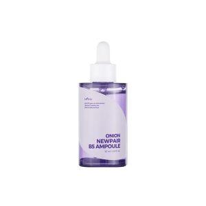 Isntree Onion NewPair B5 Ampoule 50ml with red onion extract and panthenol for soothing, barrier repair, and redness reduction