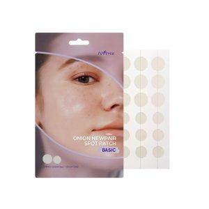 Isntree Onion Newpair Pimple Patch Basic for acne spot care, skin protection, and calming inflammation