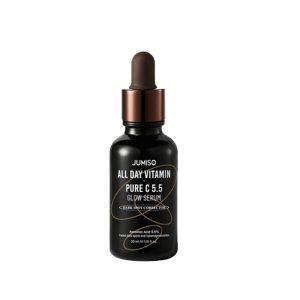 Jumiso All Day Vitamin Pure C 5.5 Glow Serum bottle with citrus and aronia fruit