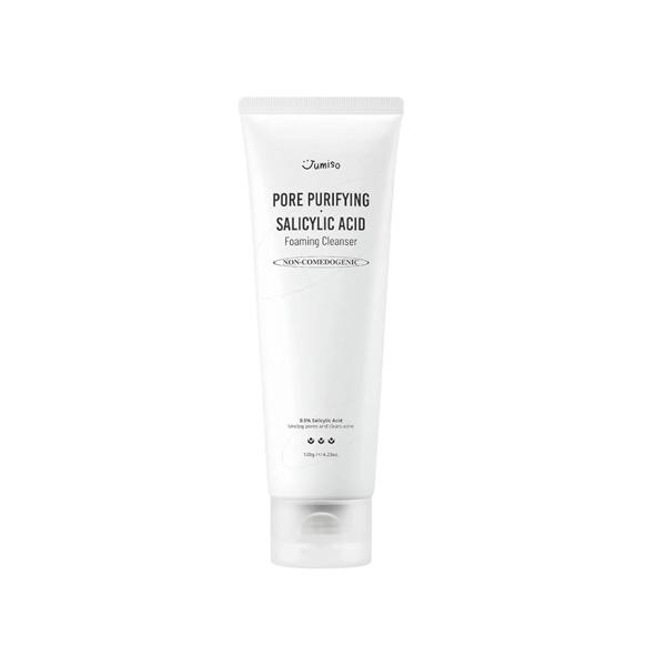 Jumiso Pore-Purifying Salicylic Acid Foaming Cleanser 120g – Deep-Cleansing & Acne-Fighting Korean Face Wash