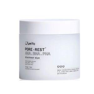 Jumiso Pore-Rest AHA BHA PHA Blackhead Wipe Toner Pad – 70 Pads