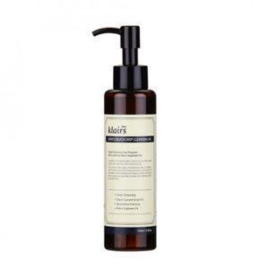 Klairs Gentle Black Deep Cleansing Oil 150ml hypoallergenic makeup remover for sensitive skin