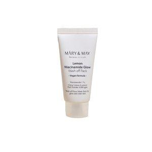 Mary&May Lemon Niacinamide Glow Wash-Off Pack – 30g Mini Ja