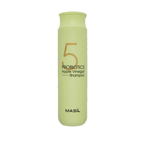 Masil 5 Probiotics Apple Vinegar Shampoo 300ml – Scalp-Balancing & Shine-Boosting Korean Cleanser