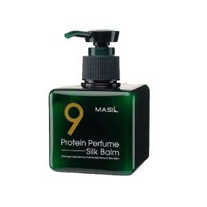 Masil 9 Protein Perfume Silk Balm for hair repair, shine boost, and frizz control