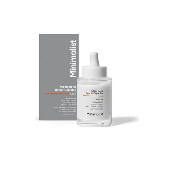 Minimalist Maleic Bond Repair Complex 05% Hair Serum 50ml – Pre-shampoo treatment for damaged hair bonds
