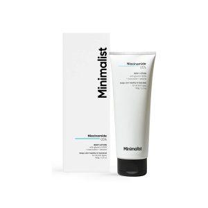 Minimalist Niacinamide 05% Body Lotion for brightening, oil control, and hydration