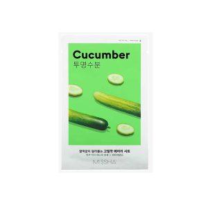 MISSHA Airy Fit Sheet Mask Cucumber – 19g Hydrating & Refreshing Mask