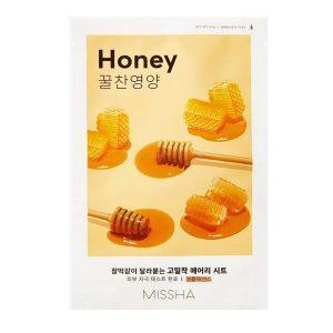 MISSHA Airy Fit Sheet Mask Honey – 19g Nourishing & Moisturizing Mask