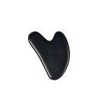 Obsidian Gua Sha Massage Tool – Natural Jade Stone for Face & Body (Black)