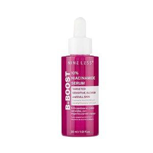 Nineless B-Boost 10% Niacinamide Serum 30ml with niacinamide, zinc, and panthenol for brightening and oil control