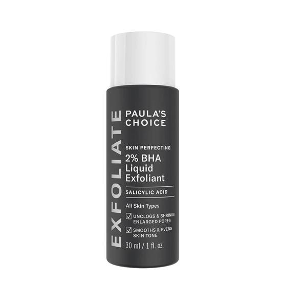 Paula’s Choice Skin Perfecting 2% BHA Liquid Exfoliant 30ml – Salicylic acid toner for acne, blackheads, and pore cleansing