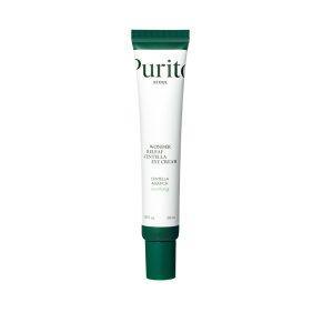 Purito Wonder Releaf Centella Eye Cream 30ml, soothing and hydrating eye cream with peptides and centella for sensitive skin